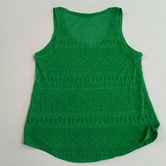 Express Tops - $5 bundled! Express green burnout back pocket tank
